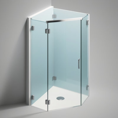 Fünfeck Dusche