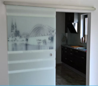 Glasschiebetüren