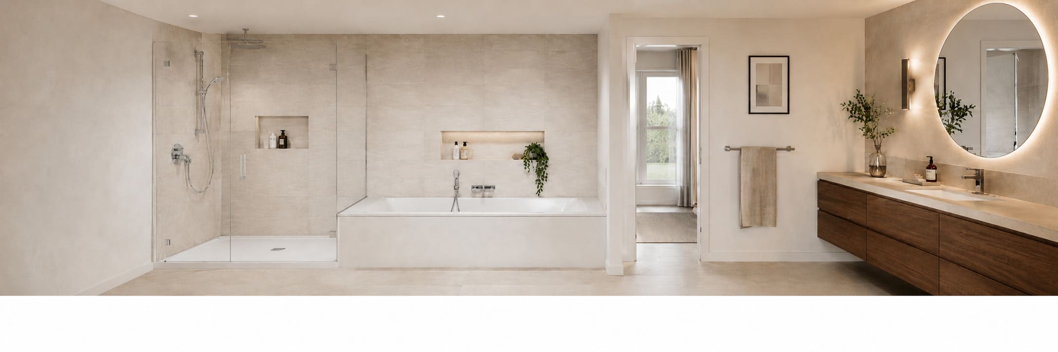 Wanne-Dusche Kombi