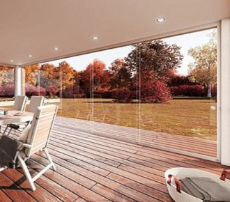 Terrassenverglasung