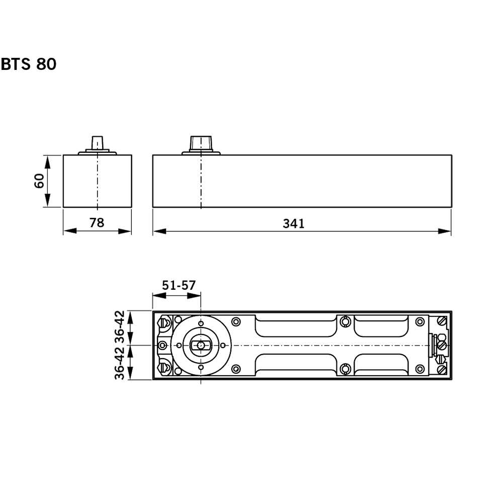 DORMA BTS 80 Bodentürschliesser bestellen