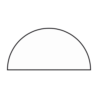 Schwallschutzprofil-Halbrundstab, 5 x 10 mm