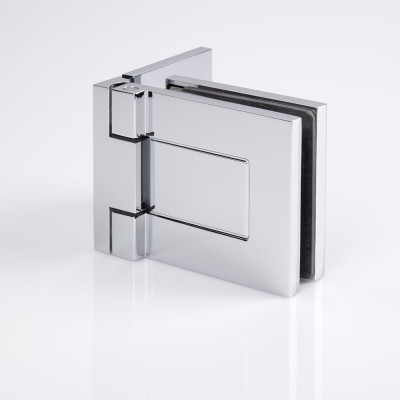 BO 112 Duschtürband Glas an Wand für Glasduschen und Sauna, für 8 mm Glasdicke
