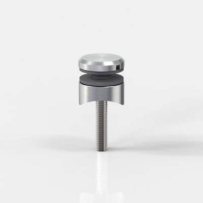 Punkthalter, Durchmesser 30 mm, erhaben, für Rundrohr