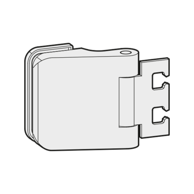 WSS OBJEKT OLIS Türband mit Hülse - für Aufnahme VN 7608/160 3D - für 26 mm Falztiefe