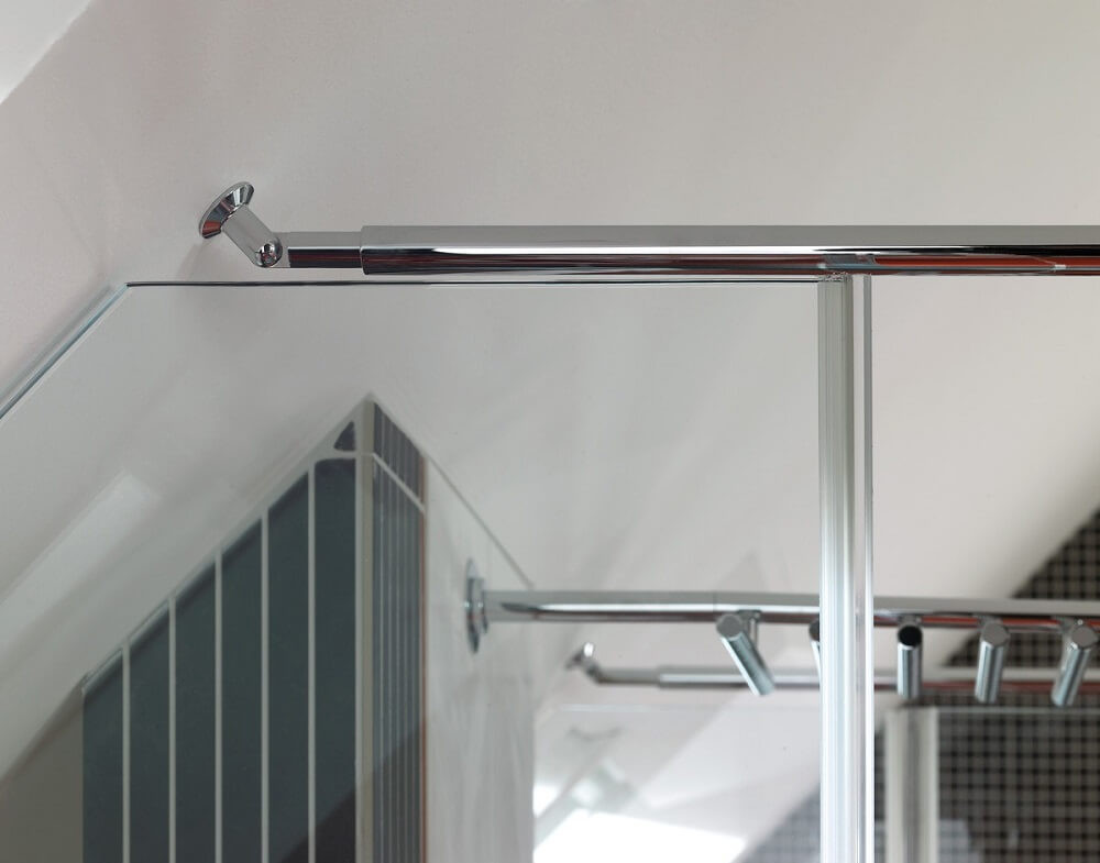 Fixum Stabilisationsstange Glas-Wand, Stabilisator Duschwand
