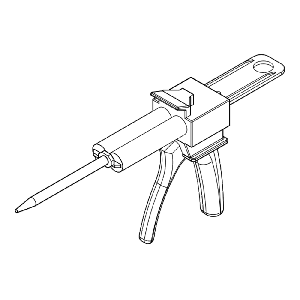 AGILE 150 Automix-Pistole zur Verklebung von Verbundsicherheitsglas (VSG)