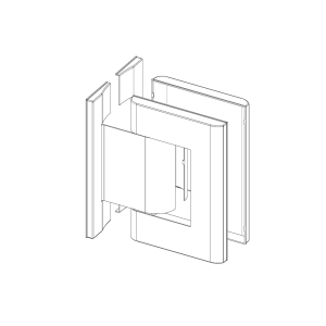 SIMONSWERK Abdeckkappen für Biloba hydraulisches Pendeltürband BL 8010 BT JC 