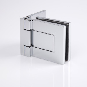 BO 112 Duschtürband Glas an Wand für Glasduschen und Sauna, für 8 mm Glasdicke