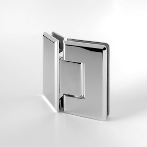 S1000 Pendeltürband Glas an Glas 135°, für Duschen in glanzverchromt