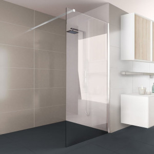 Walk-In Dusche GUBI WI-700-0008 - Ausführung in glanzverchromt
