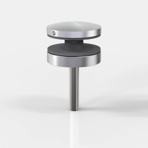 Punkthalter, Durchmesser 52 mm, erhaben