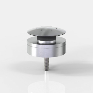 Punkthalter, Durchmesser 52 mm, erhaben