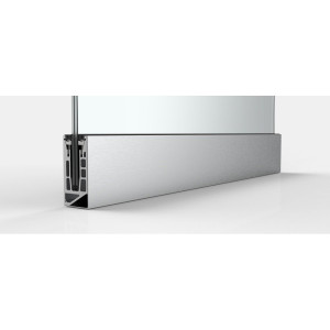 P+S Geländerprofil cp-1443 - Set zur Frontmontage z.B. an eine Wand