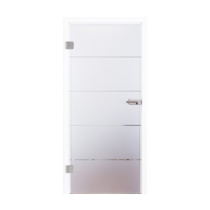VSG Glastür Slim