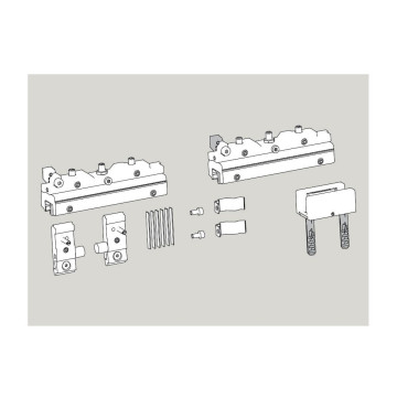 dorma Zubehör-Set für das Schiebetuersystem MUTO Comfort M 60 2.0, Tragkraft bis 60 kg Flügelgewicht