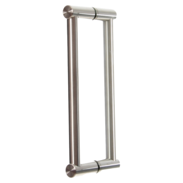 Türgriff aus Edelstahl Drm. 20 mm - Griffbereich rund ab Länge 295 mm
