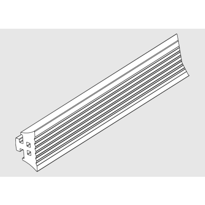 MR 22 Anlageprofil 4 mm in Fixlänge