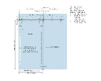 Dorma Manet Compact an Glas - Grundprinzip