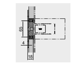 Querschnitt Einbau
