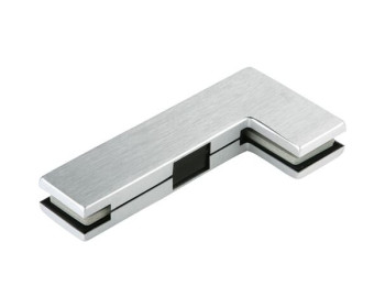 DORMA Universal Winkel-Oberlichtbeschlag PT 40 mit Blindeinsatz, in silber