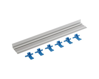 DORMA MUTO Comfort M 60 Abdeckprofil fuer Laufschiene - mit Abdeckclips zur Aufnahme an der Laufschiene