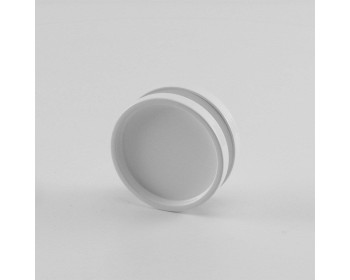 zur Wahl - Griffmuschelpaar in weiss, Durchmesser 65 mm