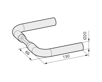 WSS Tuerdruecker Stabform