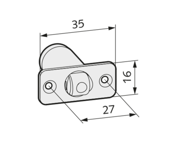 WSS Tuerschnaepper mit Rollfalle
