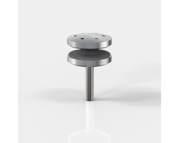 Punkthalter, Durchmesser 40 mm, erhaben