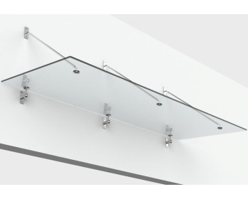 P+S Vordachsystem mit Zugstangen Typ Z-04 mit 3-Achsen-System