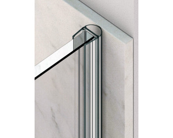 Einbaubeispiel Glas an Wand 90°