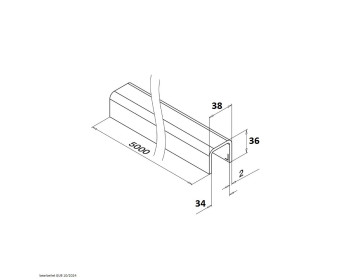 Profilmass 38 x 36 mm