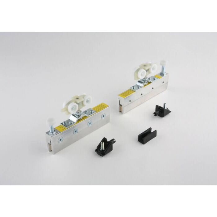 RS 120 Zubehör-Set für Glasschiebetüren ohne Laufschienenprofil