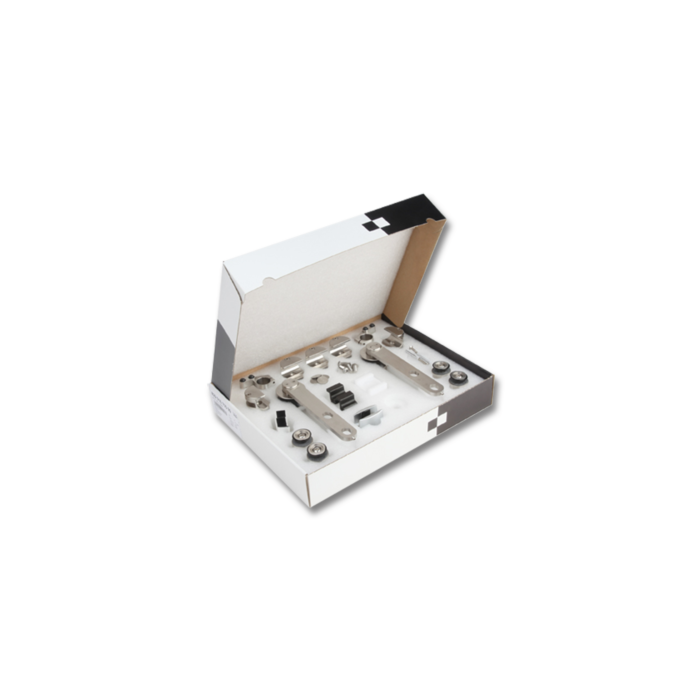 Manet Compact Set 4.1 mit normalen Wandhaltern im Set