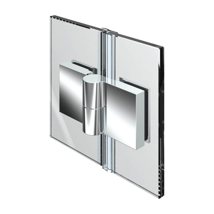 Nivello Duschband fuer Glas an Glas 180 Grad