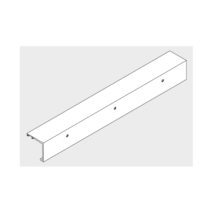 DORMA MUTO Premium Self-Closing 120 - Laufschiene zur Wandmontage