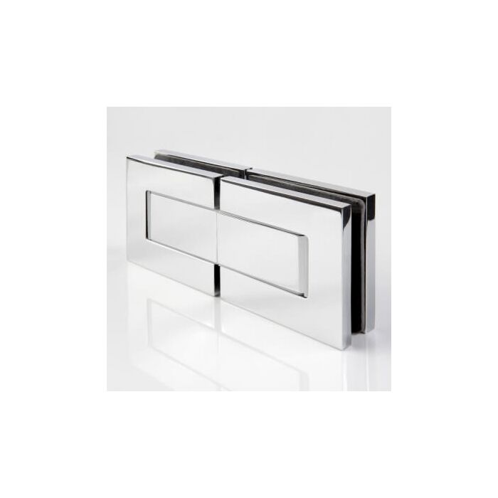 BF 112 Pendeltürband Glas an Glas 180° für Duschtür und Sauna
