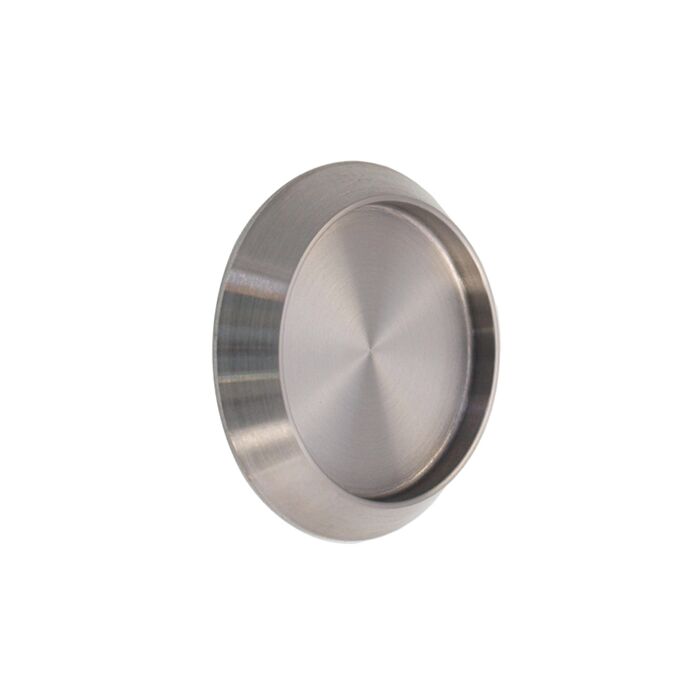 konische Griffschale als einzelne Griffmuschel zum bauseitigem Aufkleben auf das Glas