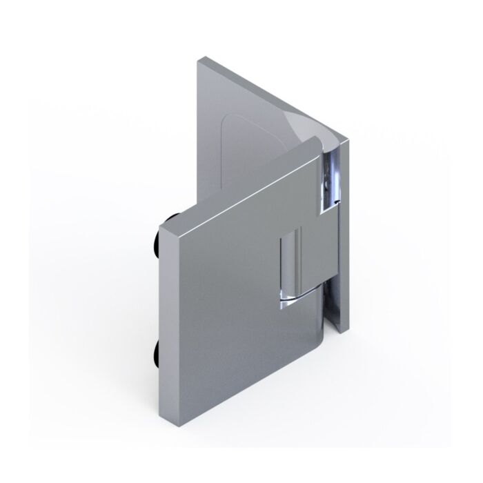 KL-megla NEXT HS CL Duschtürband Glas an Wand 90°