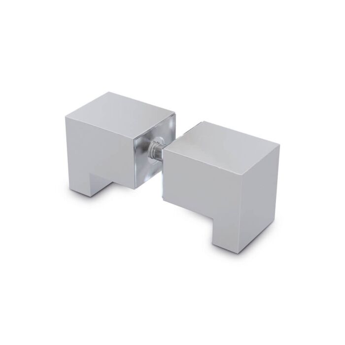 Duschtürknopf eckig