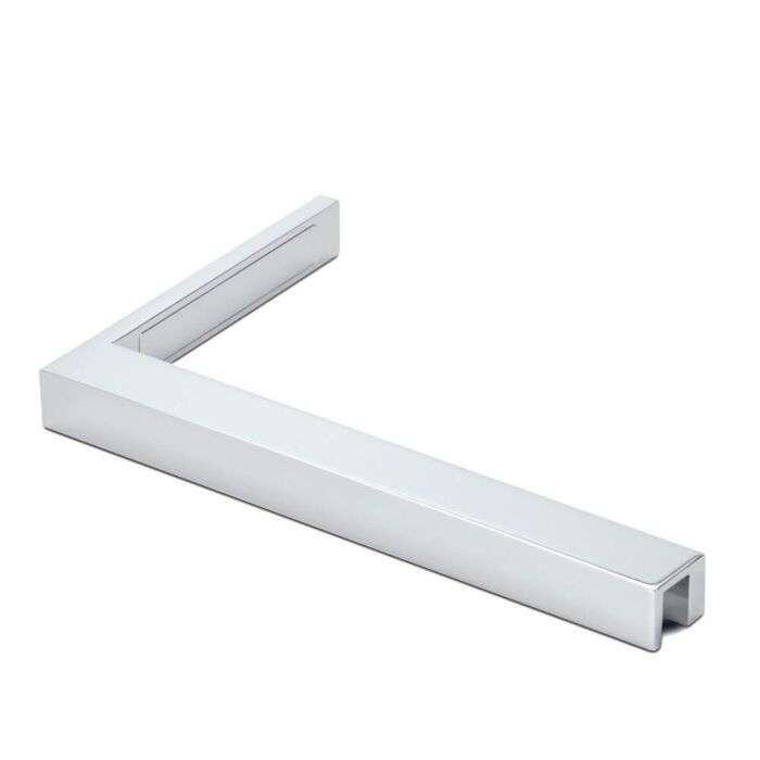 Stabilisierungswinkel Glas an Wand 90°
