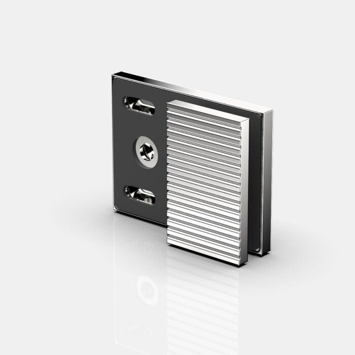 Flamea+ Linea Längsverbinder für Festteile Glas an Wand 180°