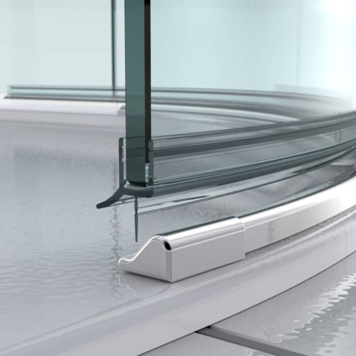 Wasserabweisprofil gebogen Radius 500 mm +/- 40 mm