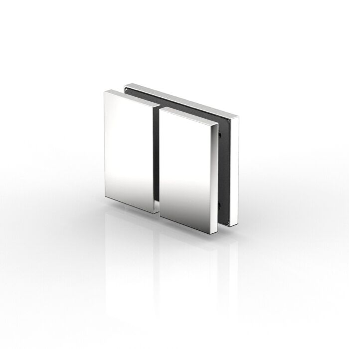 Flamea+ Längsverbinder für Festteile Glas an Glas 180°