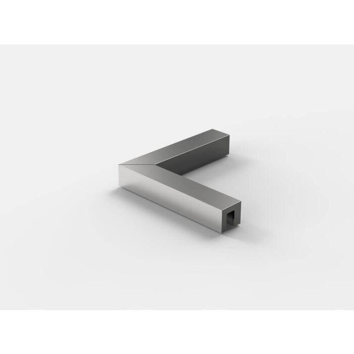 Stabilisierungswinkel Glas an Glas
