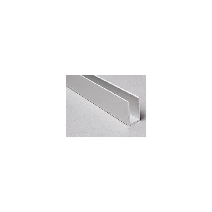 U-Profil für 6 bis 10 mm Glasdicke
