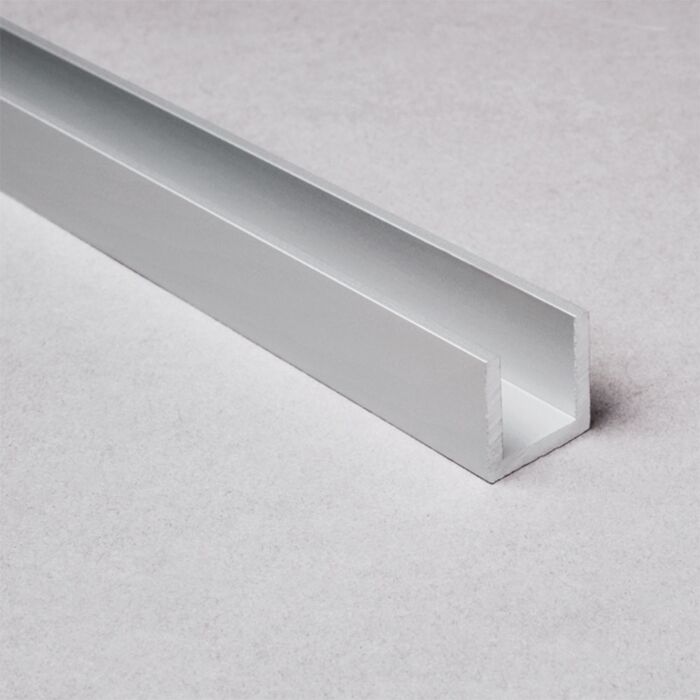 U-Profil fuer bis zu 10 mm Glasdicke