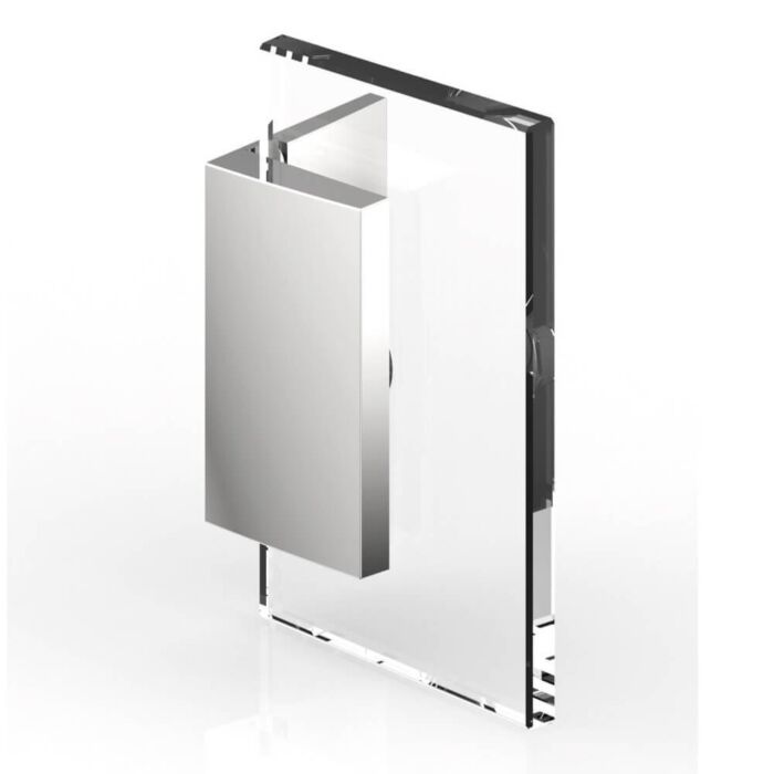 Pavone Winkelverbinder Glas an Wand 90°