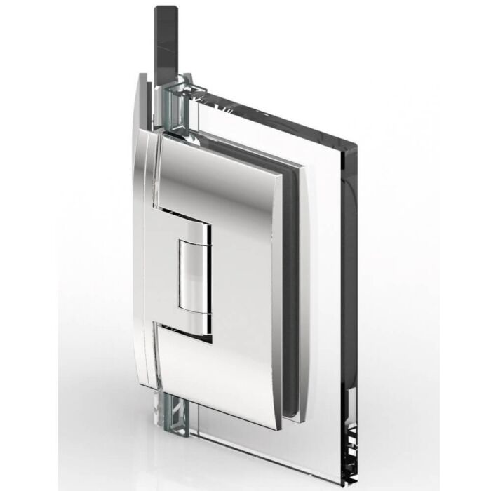 Pontere Pendeltürband für Duschen Glas an Glas 135 Grad